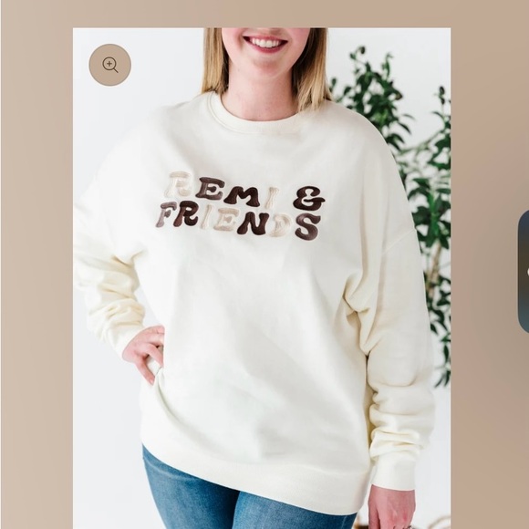 Remi & Friends Crew Sweatshirt- Adult Small - Picture 2 of 4